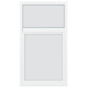 Pöörd-kald kombineeritud aknad, 2 ruutu, 2 raami, alumine avatav 